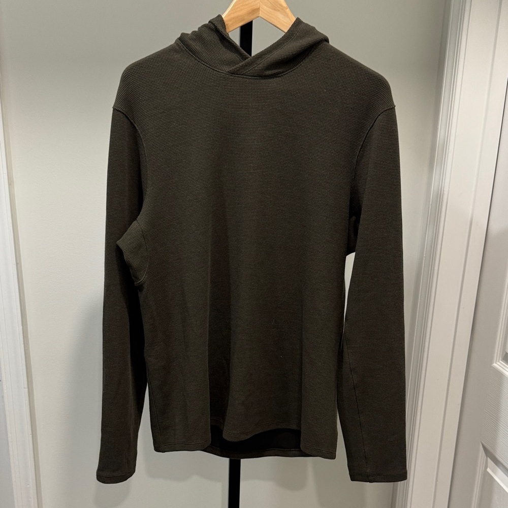 Lululemon Olive Green Hooded Sweater